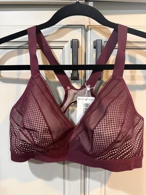 lululemon athletica Mesh Wireless Bralette - Wine